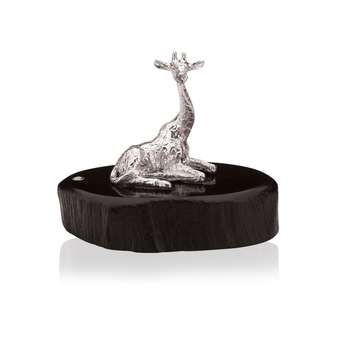 Giraffe_Silver_Miniature_Figur