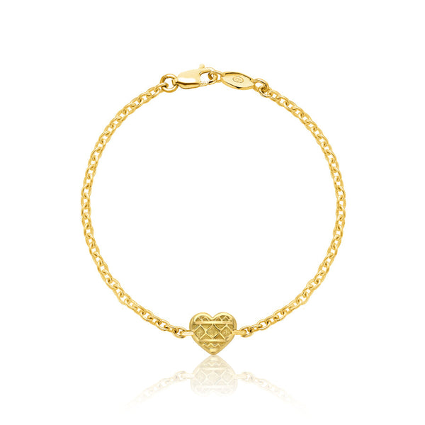 Heart of Africa Bracelet in 18K Gold