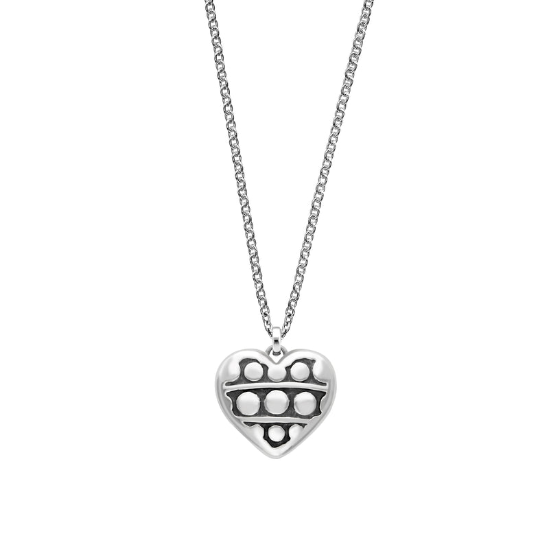 Heart of Africa 2022 Pendant in Silver - Extra Large