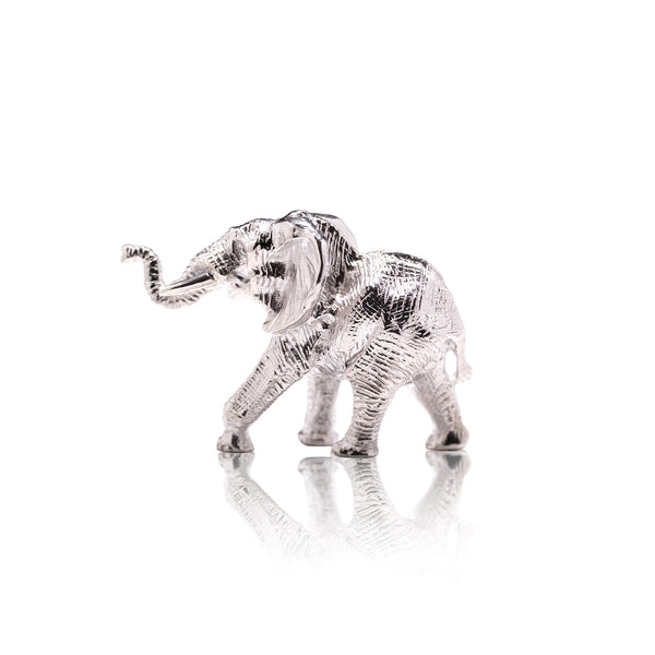 Elephant PM1 Sculpture in Sterling Silver
