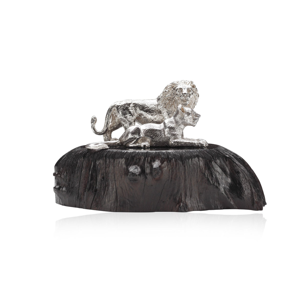 Silver Animal Ornaments | Big Five African Animal Sculptures