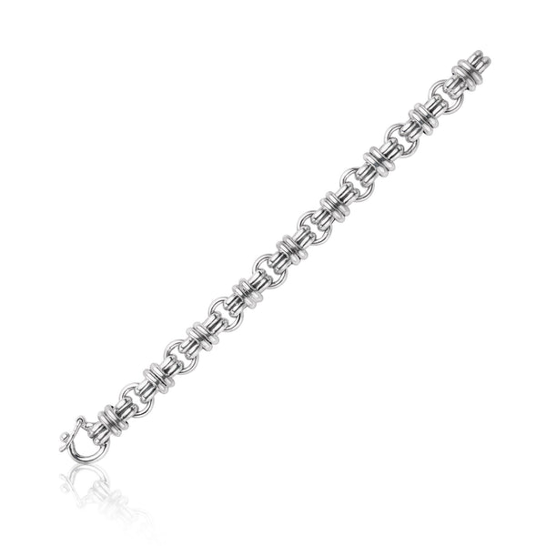 Mega Chain Bracelet in Silver