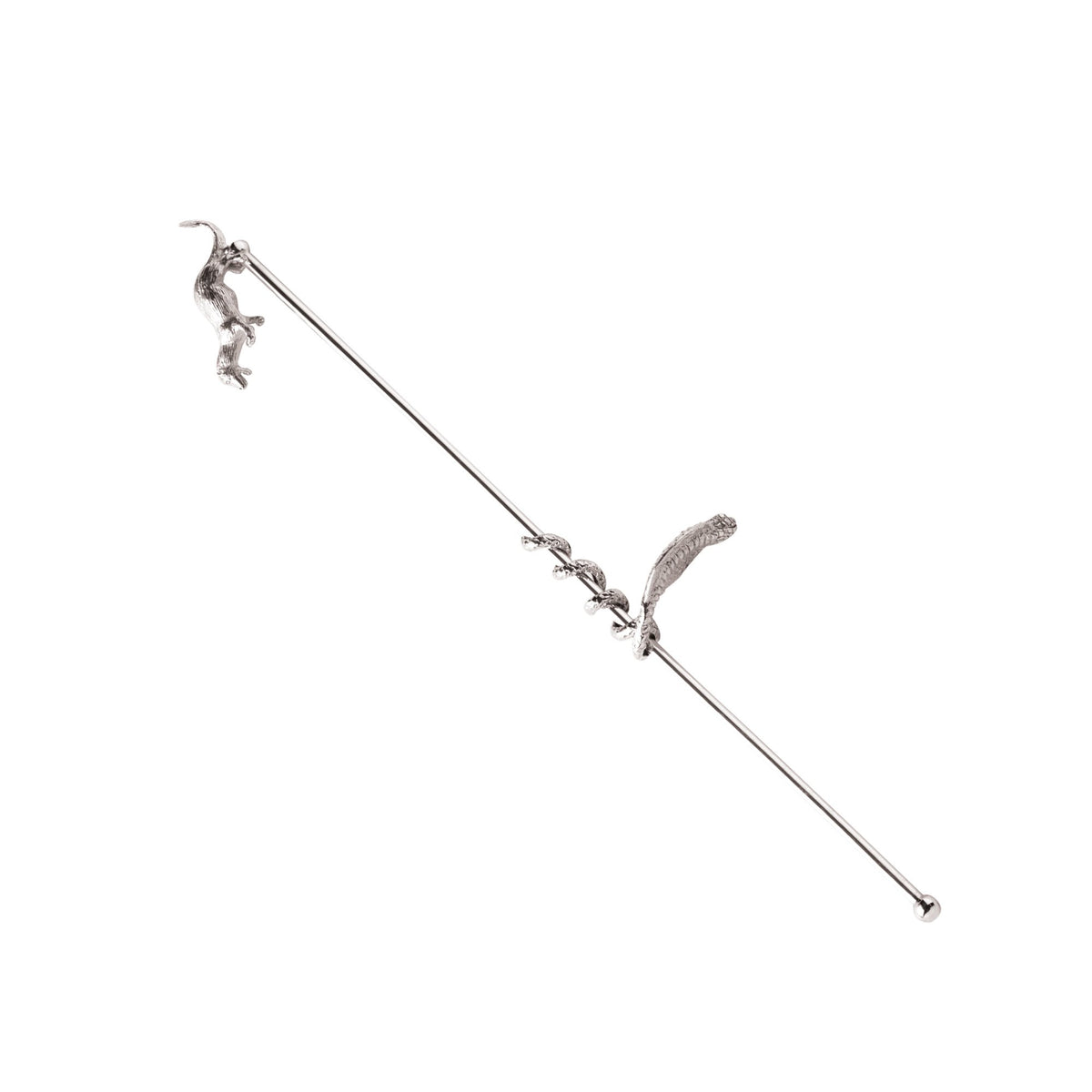 Silver Swizzle Sticks | Luxury Animal Swizzle Sticks – Patrick Mavros
