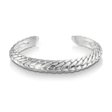 Pangolin Stacking Cuff in Sterling Silver