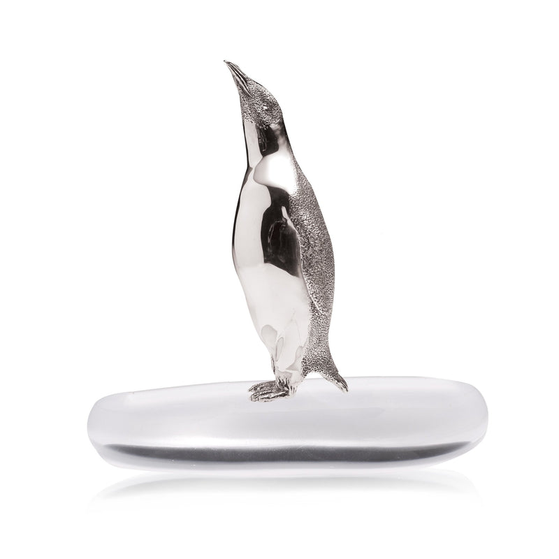 Penguin No.11 Sculpture in Sterling Silver