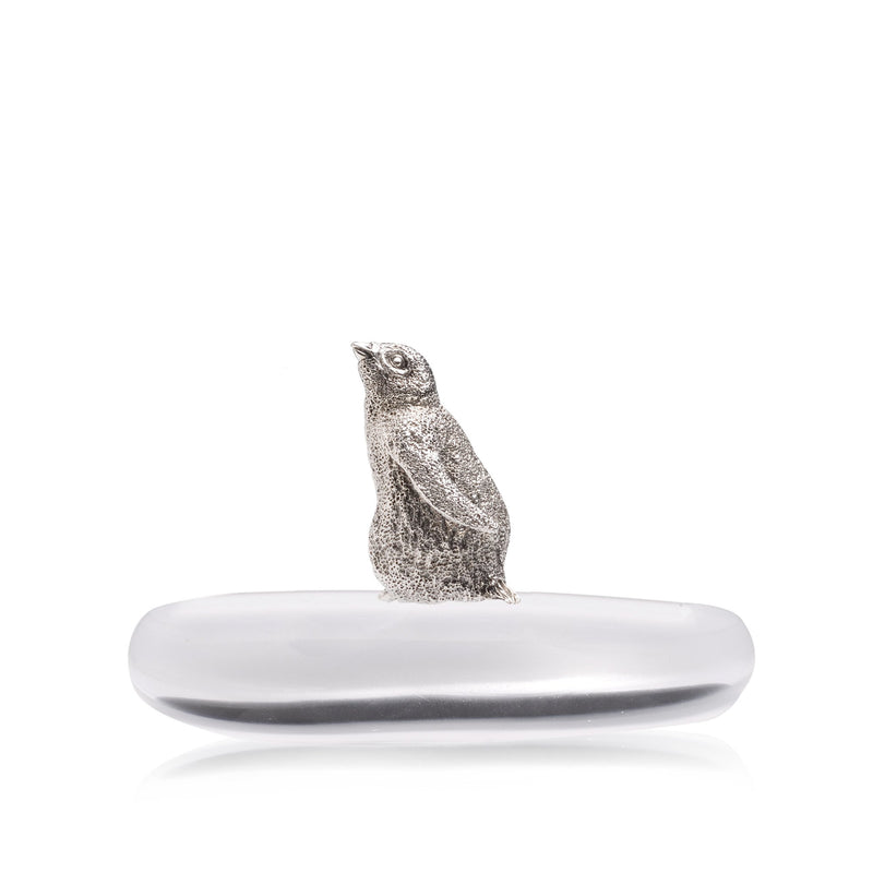 Penguin No.9 Sculpture in Sterling Silver