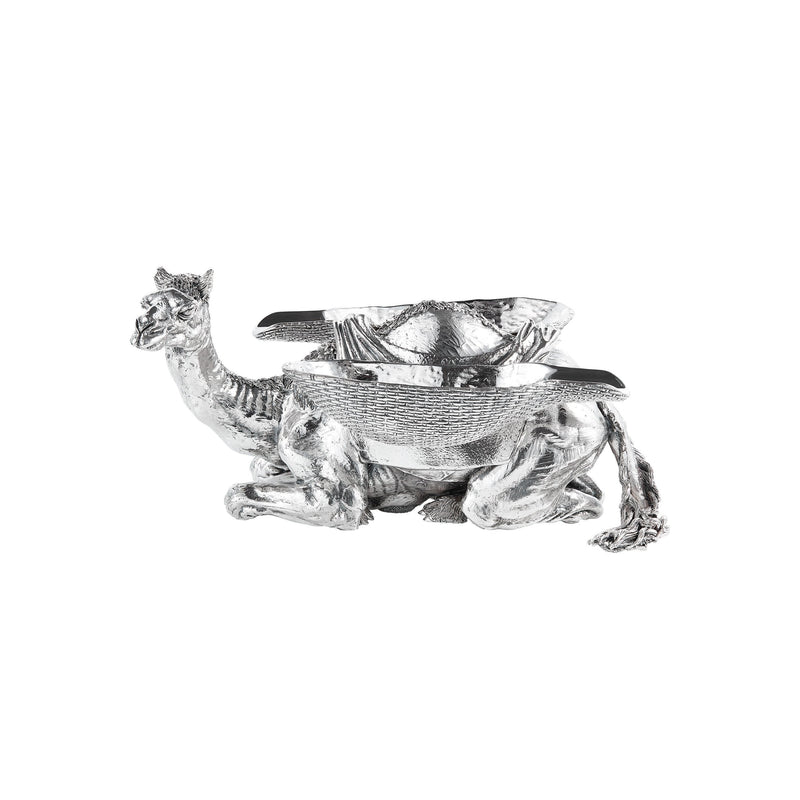 Sitting Camel Ashtray in Sterling Silver