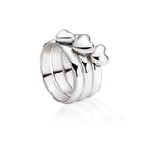 African Love Ring in Sterling Silver