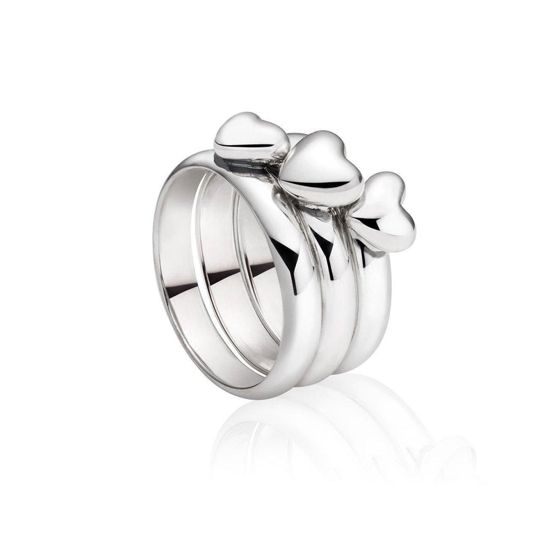 African Love Ring in Sterling Silver
