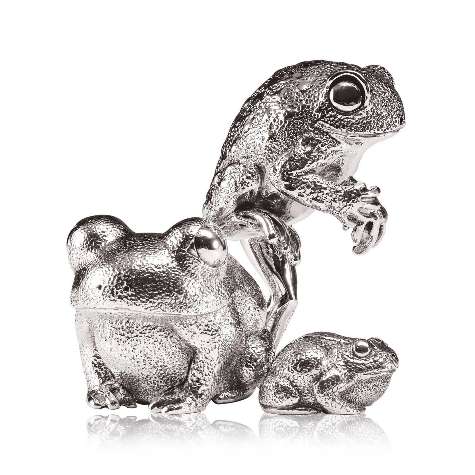 Toad Standing in Silver - Medium – Patrick Mavros