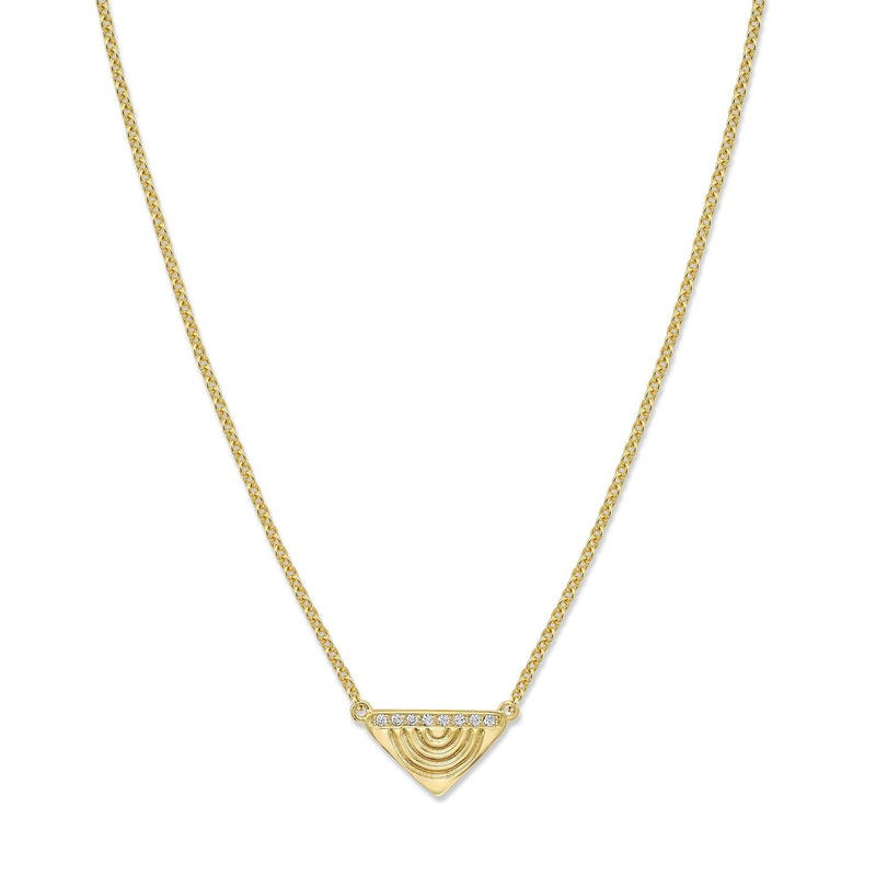 Vakadzi Necklace with Diamond in 18K Gold