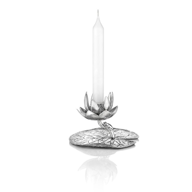 Xigera Candle Holder in Silver - Tall