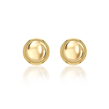 Nada Stud Earrings - Gold Bead in 18K Gold by Patrick Mavros