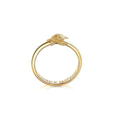 Animal Lover Turtle Mini-Ring in 18K Gold