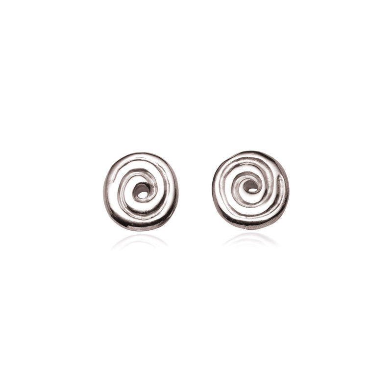 Ndoro Stud Earrings in Sterling Silver - Tiny